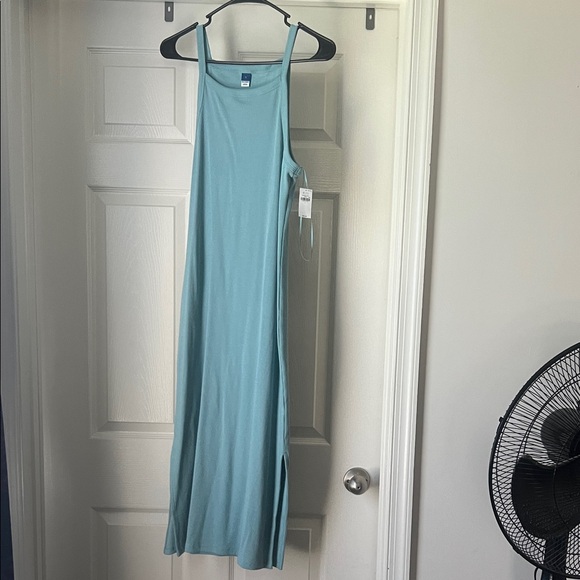 Old Navy Dresses & Skirts - Ribbed Blue Maxi Dress